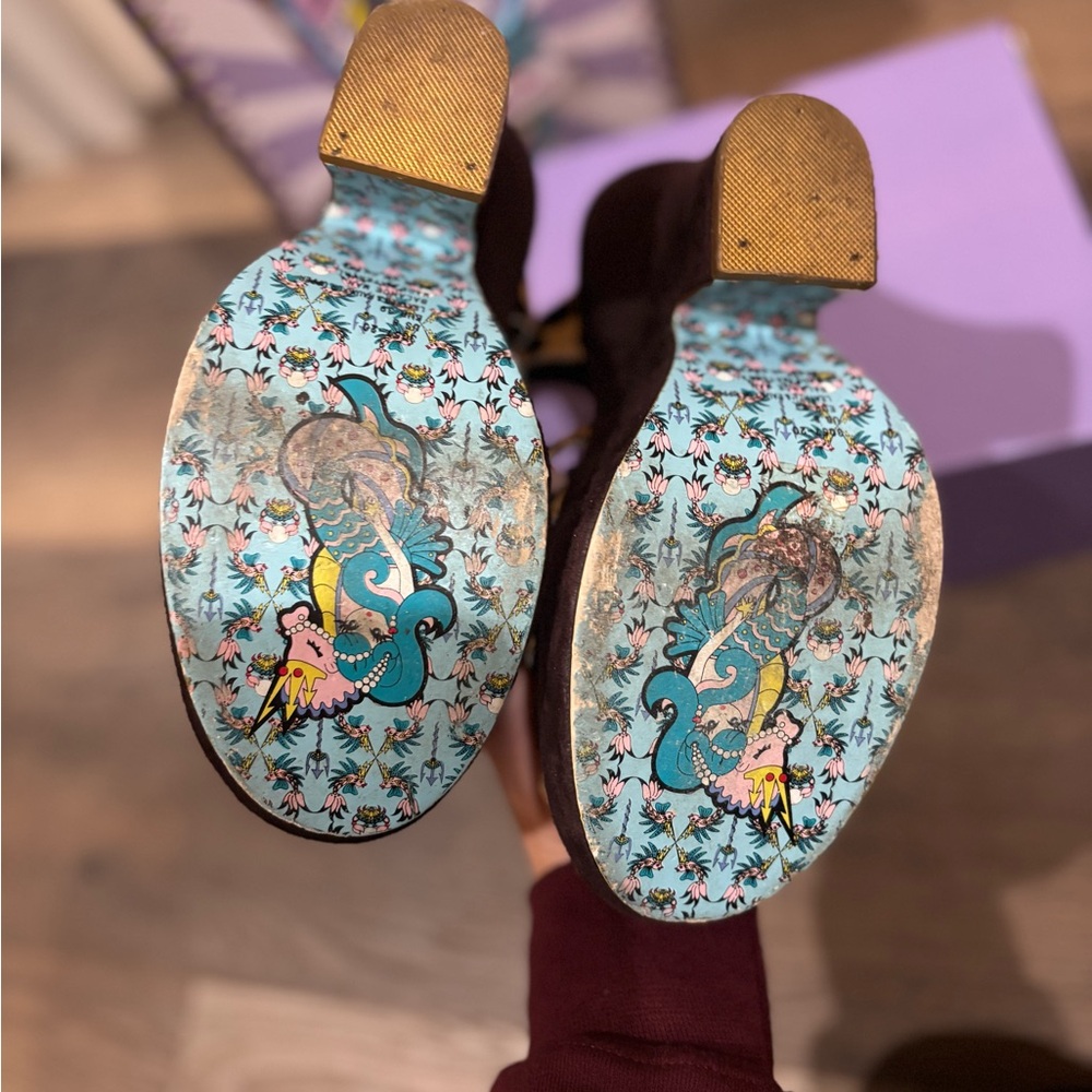 Irregular Choice Leopard Print Heels - image 4